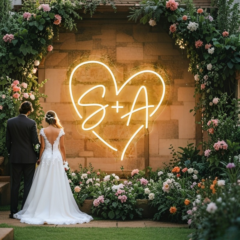 Personalized Engraved Gift - Insegna al neon a LED con